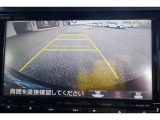 リアカメラ付で車庫入れも安心です。