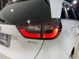 視認性がいいテールランプ。後続車にも存在をアピール。