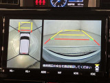 全周囲カメラ付きで車庫入れも安心ですね。