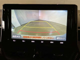 バックガイドモニターで、後方を確認しながら安心して駐車することができます。運転初心者も熟練者も必須の機能ですよ!