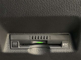 ETC車載器付きです。高速道路の料金所もスムーズに通過できます。