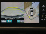 マルチビューカメラシステムです。周囲の状況を多彩なビューでナビ画面に表示します。駐車場や見通しの悪い交差点での安心感を高めます♪