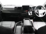【新車ハイエースワゴンGL/FLEX内装架装Ver1/2WD】収納可能なハーフベッドキッド!【全国納車可能】