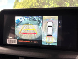 【パノラミックビューモニター】専用のカメラにより、上から見下ろしたような視点で360度クルマの周囲を確認することができます☆死角部分も確認しやすく、狭い場所での切り返しや駐車もスムーズに行えます。
