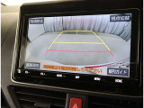 バックガイドモニターで、後方を確認しながら安心して駐車することができます。運転初心者も熟練者も必須の機能ですよ!