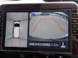 上からの視点で狭い駐車場への駐車などに役立つアラウンドビューモニターです♪