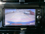 バックモニター付きですので、日常の駐車はもちろん、人や障害物などを映像で確認できるので安心です!(補助装置になりますので、目視でもご確認ください)
