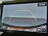 バックガイドモニターが装備されていますので、後方視界もしっかり確保出来ます!車庫入れが苦手な方も安心のアイテム!!