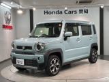 全国納車可 第三者機関証明書付 最長5年保証 ワンオ-ナ- 純正ナビ TV Rカメラ マルチビュ- BTオ-ディオ DVD 衝突軽減B シ-トヒ-タ-装備のスズキのハスラー ハイブリッドXターボ入庫!