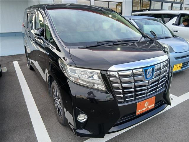 アルファード ハイブリッド 2.5 G Fパッケージ E-Four 4WD JBLサウンド 白レザーシー...
