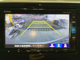 後方確認が便利なバックカメラ搭載、駐車時も安心です!!