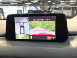 【360&deg;ビューモニター】専用のカメラにより、上から見下ろしたような視点で360度クルマの周囲を確認することができます☆死角部分も確認しやすく、狭い場所での切り返しや駐車もスムーズに行えます。