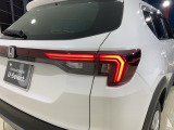 視認性がいいテールランプ。後続車にも存在をアピール。