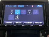 フルセグテレビ、DVD、CD、ブルートゥースオーディオなどが楽しめます。