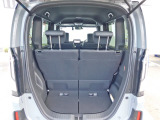 4名乗車時の荷室です。