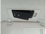 スマートインETC:天井のサンバイザーの裏に設置しています。