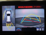 パノラミックビューモニター付きで、車両の周囲を確認することができるので安心できますね♪