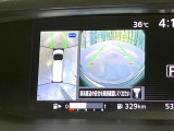 【アラウンドビューモニター】専用のカメラにより、上から見下ろしたような視点で360度クルマの周囲を確認することができます☆縦列駐車や幅寄せ時に活躍してくれます♪