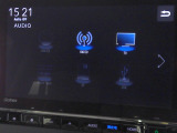 フルセグテレビ搭載。DVD・CD再生・SDカード、USB入力に対応しています。