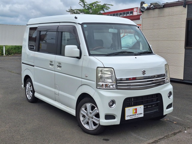 エブリイワゴンPZターボスペシャル ハイルーフ 4WD両側電動スライドドア エンジンスターター