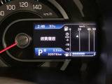 燃費の履歴表示。