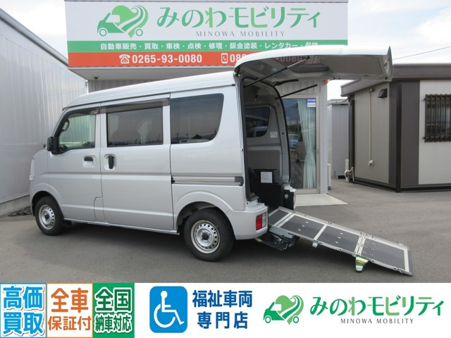 エブリイ ウィズ 車いす移動車 助手席側リアシート付 5AGS車 4WD 