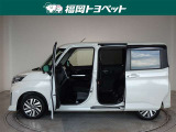 両側パワースライドドア付きだから、狭い駐車スペースなどでの 乗り降りラクラク!小さなお子さまのいるご家庭には嬉しい装備。