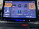 フルセグテレビ、DVD、CD、ブルートゥースオーディオなどが楽しめます。