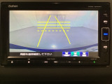 バックでの車庫入れも安心です!リアカメラが付いているバックモニター付のナビを装備しております。操作線もついており距離感も画面から確認できます。