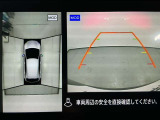 【アラウンドビューモニター】まるでクルマを真上から見ているようなアラウンドビューモニターで運転をサポート。運転席から見えにくい車の四隅や後方もモニターでしっかり見えます。