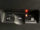 ETC車載器付きです。高速道路の料金所もスムーズに通過できます。