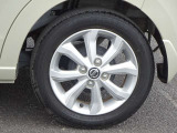 【タイヤ】 【純正14インチアルミホイール】《155/65R14》専用のアルミなのでお車のイメージぴったりですね!