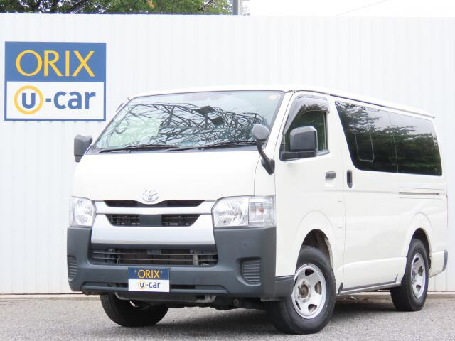 ハイエースバン 2.8 DX ロング 4WD リース可 衝突軽減装置 Bカメラ ETC