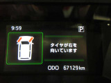 メ-タ-内のディスプレイには運転をサポートするさまざまな情報を表示