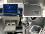 ETC車載器付きです。高速道路の料金所もスムーズに通過できます。