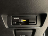 ETC車載器付きです。高速道路の料金所もスムーズに通過できます。