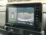 アラウンドビューモニター装備!空から見ているような映像によって不慣れな場所での車庫入れや縦列駐車等はもちろん狭い道でのすれ違いも安心していただけます♪