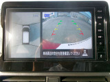 アラウンドビューモニター。空の上から見下ろすような視点でスムース駐車。