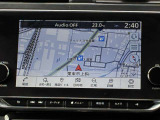 日産純正ナビゲーションです。初めて走る道でも安心して運転が出来ます。
