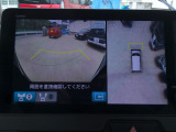 マルチビューカメラシステム。前後左右にカメラがついているのでとっても安心ですね。