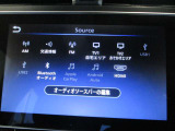 ■AM/FM/Bluetoothオーディオ/地デジTV/USB1/USB2/HDMI/交通情報/AppleCarPlay/AndroidAuto。