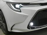 LEDヘッドライトです。デザイン性がよくとても明るいので、夜間の走行や悪天候でも安心です。しかも長寿命!