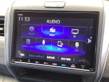 ナビ機能だけでなく、ミュージックサーバー、Bluetooth、フルセグテレビ、DVDとCD再生など、オーディオ機能がついています。