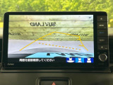 【バックカメラ】駐車時に後方がリアルタイム映像で確認できます。大型商業施設や立体駐車場での駐車時や、夜間のバック時に大活躍!運転スキルに関わらず、今や必須となった装備のひとつです!