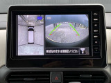 上から丸見え!!駐車が苦手な方でも、このアラウンドビューモニターがあれば安心!これで狭い場所の駐車も楽です。