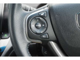 オーディオの音量調節が可能です!ハンドルにスイッチがついているので、運転中で目線を下げずに気軽にできちゃいます♪