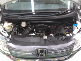 自慢のエンジンはパワードbyHONDAです。精度とバランスにこだわって、低回転からスムースなパワーを発揮します。