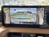 3Dアラウンドビューモニターは予測進路も表示してくれます!アラウンドビューモニターの方に予測進路が出るのでより分かりやすくなっていますね!!