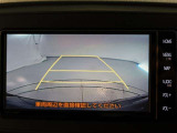 バックモニターで、後方を確認しながら安心して駐車することができます。運転初心者も熟練者も必須の機能ですよ!