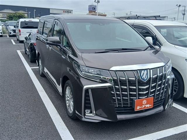 アルファードハイブリッド 2.5 S E-Four 4WDワンオーナー 純正10インチナビ 両側電動